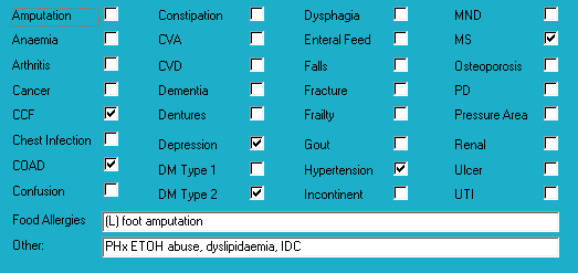 Mr ADL's diagnoses for MedNut Mail Albumin and glucose Diagnoses for Mr ADL in MedNut Mail article Albumin and glucose